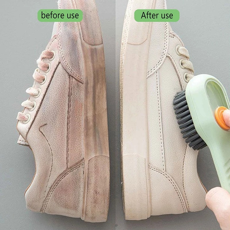 Shoe Brush - Cepillo con Dispensador de Jabón para Zapatos